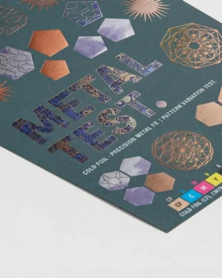 Cold foil printing option for custom packaging boxes