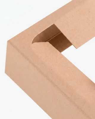 Kraft paperboard insert for custom boxes