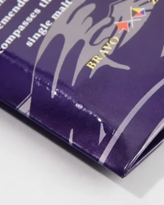 UV coating finish for custom packaging boxes