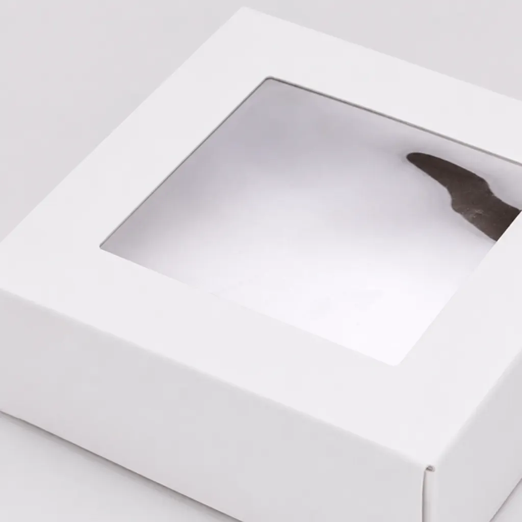 Window patching option for custom packaging boxes