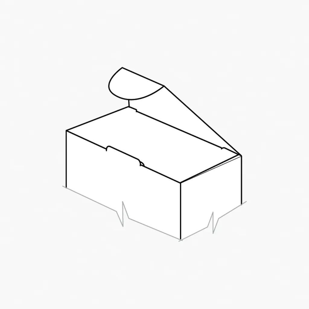 Mailer lock feature for custom boxes