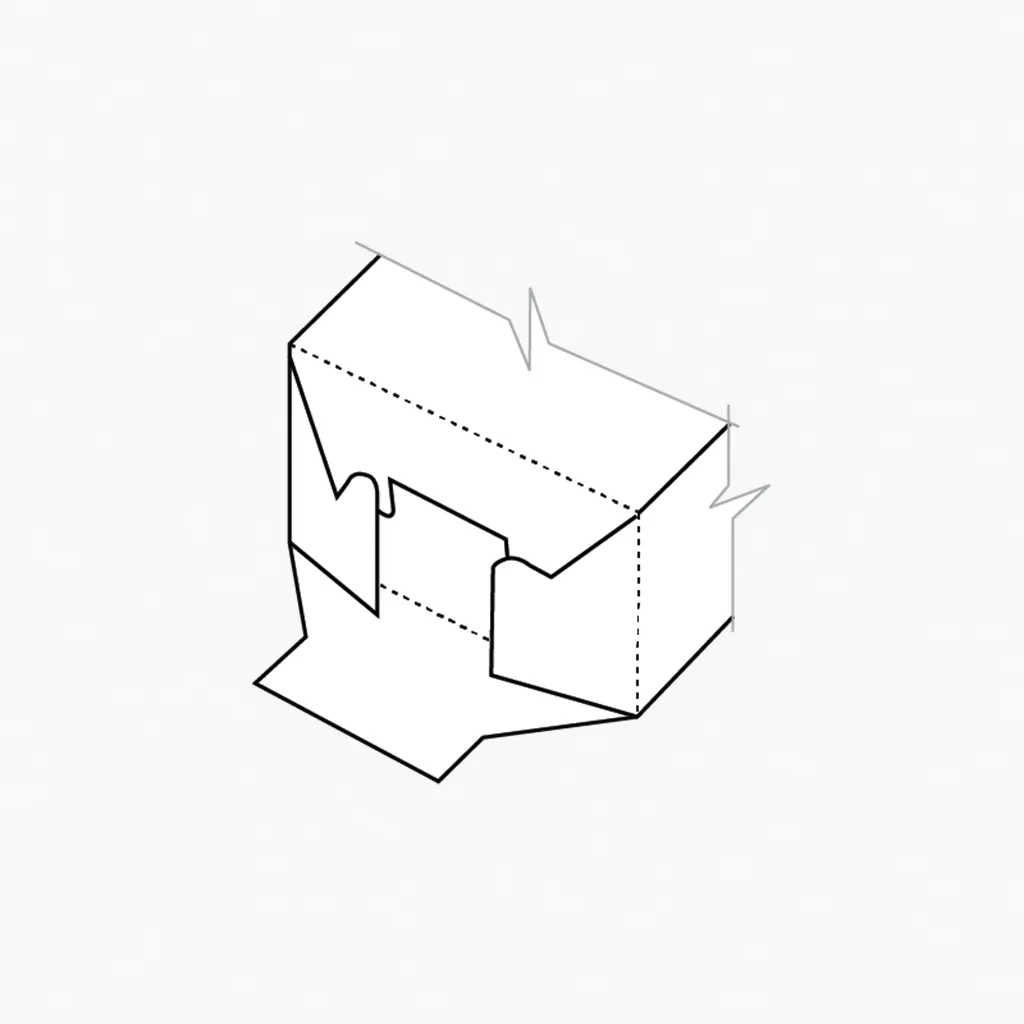 Snap lock bottom closure for custom boxes