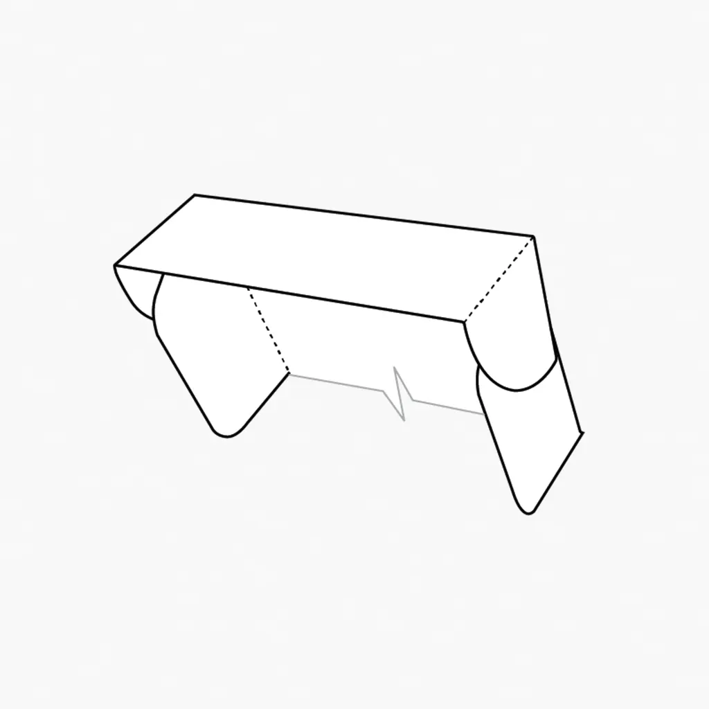 Tuck front lid for custom packaging boxes